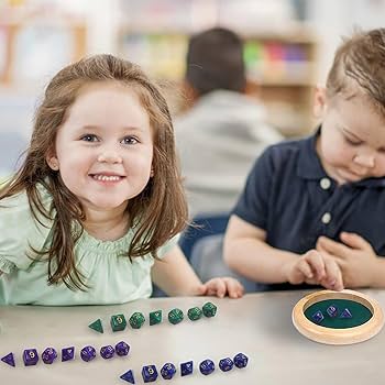 ダイス 4個 Amazon | ライトパープル – 7 Unusual奇数Numbered Dice Set